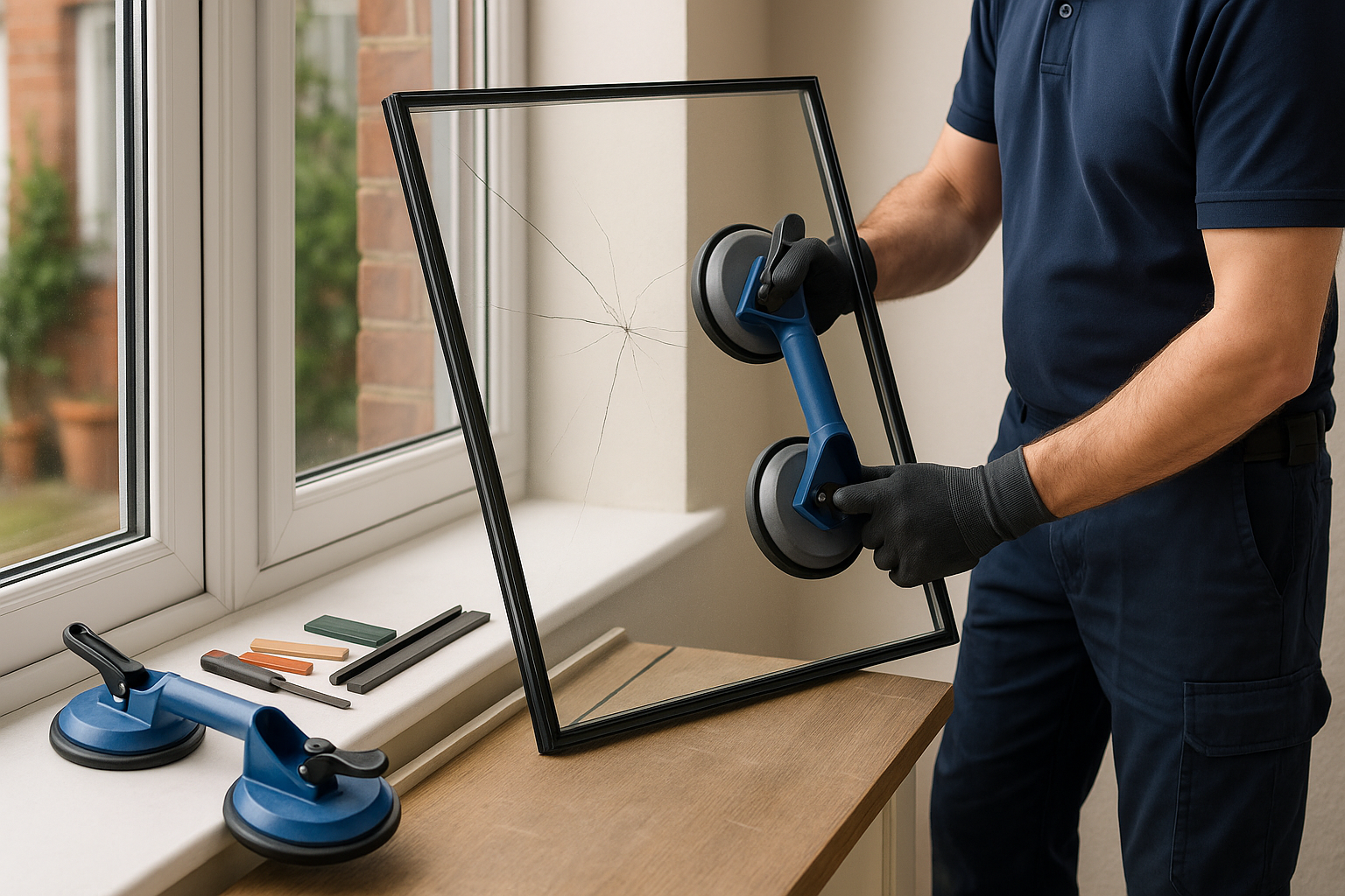 Glass Repair Woolwich service image